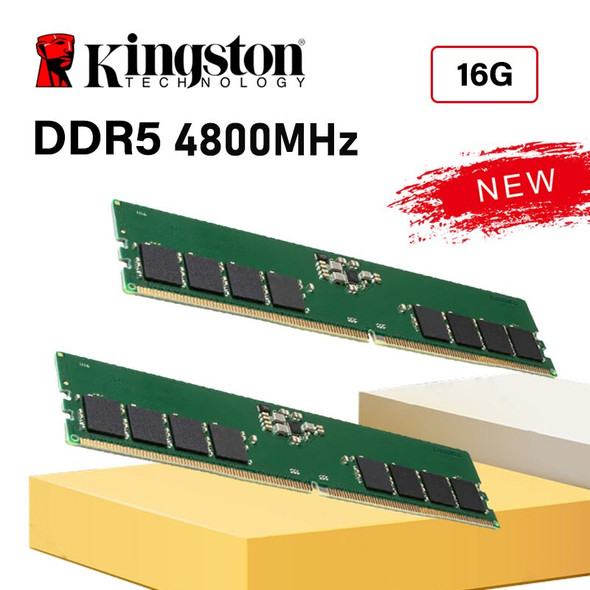 Kingston Fury Ddr5 Memory Card 4800mhz 288pin Dimm 16g Ram 1.1v