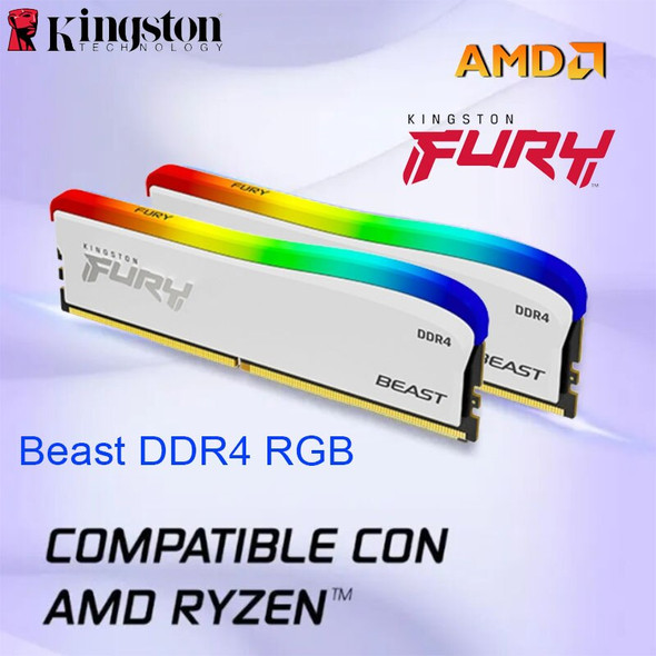 Kingston FURY Beast DDR4 RGB Special Edition 8GB 16GB 32GB 3200MHz