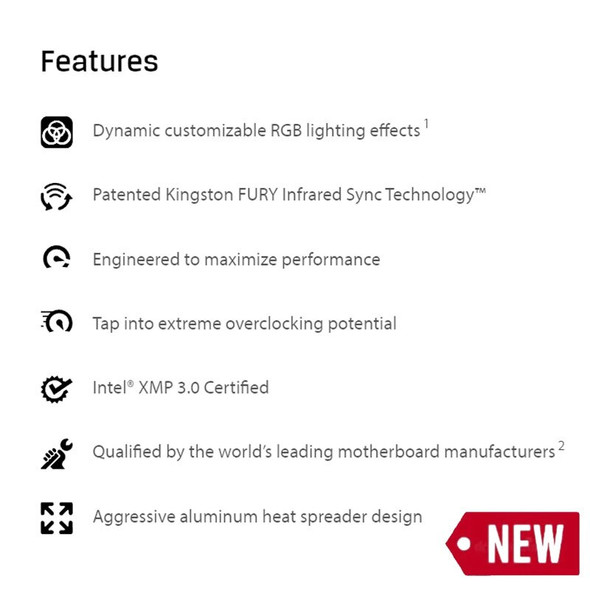 Kingston Fury Renegade Ddr5 Rgb | Memoria Ddr5 16gb 6000mhz Fury - Kingston Fury Renegade Ddr5 Rgb | Memoria Ddr5 16gb 6000mhz Fury -