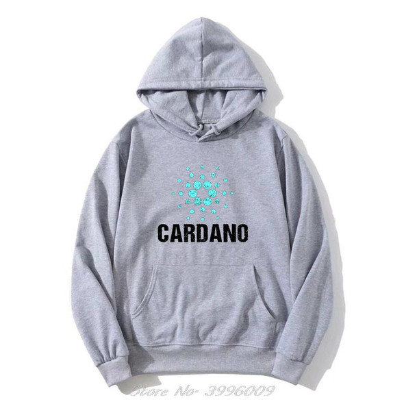 Cryptocurrency Crypto Miner Cardano Ada Harajuku Hoodie Men Unisex