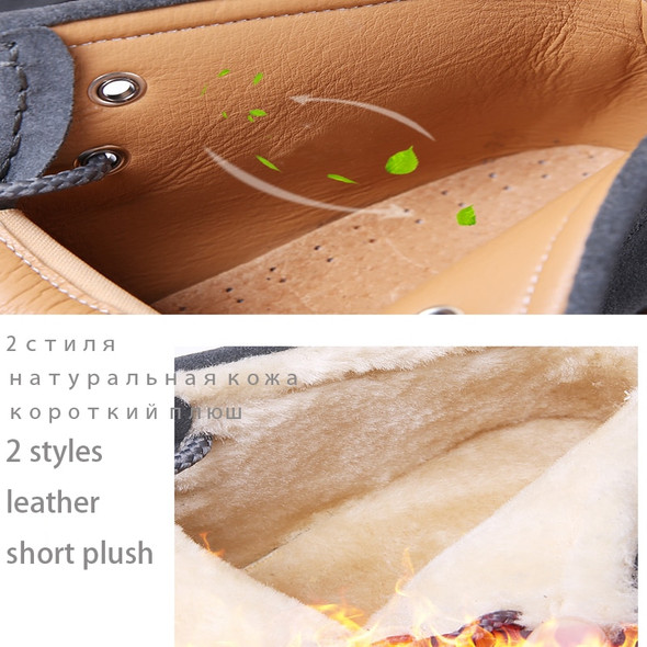 EOFK Winter Women Suede Boots Shoes Warm Short Plush High Top Genuine EOFK Winter Women Suede Boots Shoes Warm Short Plush High Top Genuine
