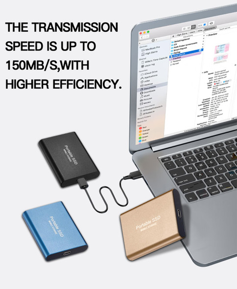 1TB High Speed Solid State Drive Portable Original External Hard Drive for PC Laptop Storage Device USB 3.1 Mobile Hard Drive