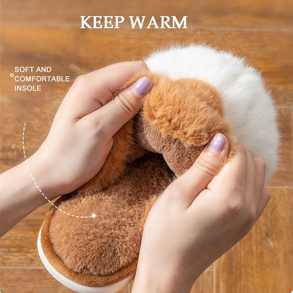 Women Winter Home Slippers Cartoon Cute Cotton Shoes Non slip Soft Women Winter Home Slippers Cartoon Cute Cotton Shoes Non slip Soft
