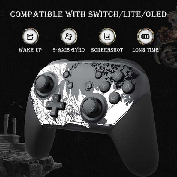 Wireless Gamepad for Switch PRO Wireless Game Controller With Function/Bluetooth Support For Tactile/Vibration/Screenshot
