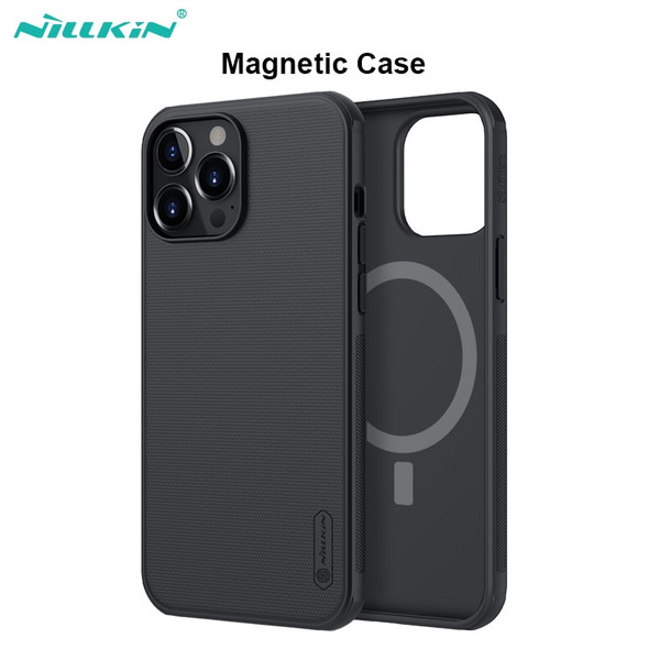Magsafe Case For iPhone 14 Pro Max Nillkin Frosted Shield Pro Back Cover For iPhone 15 Pro Max Magnetic Case For iPhone 13ProMax