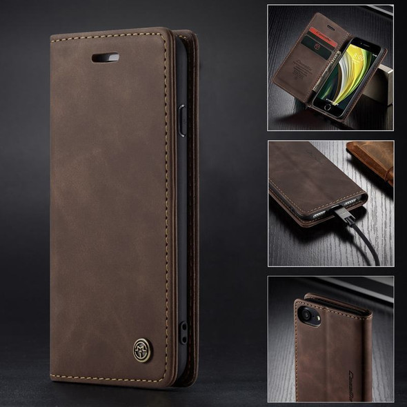 Leather Case Flip Cover For iPhone SE 2016 2020 2022 Luxury Magnetic Protect Stand Wallet Phone Bag On For i Phone 5 S E Coque