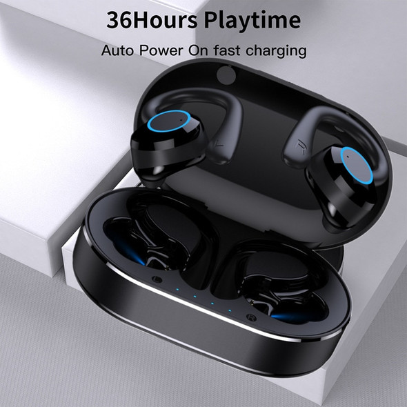 Wireless 5.0 Headphone Touch Control Sports Waterproof Bluetooth Earphone HiFi 9D Bass Stereo Earphone Headset With Microphone