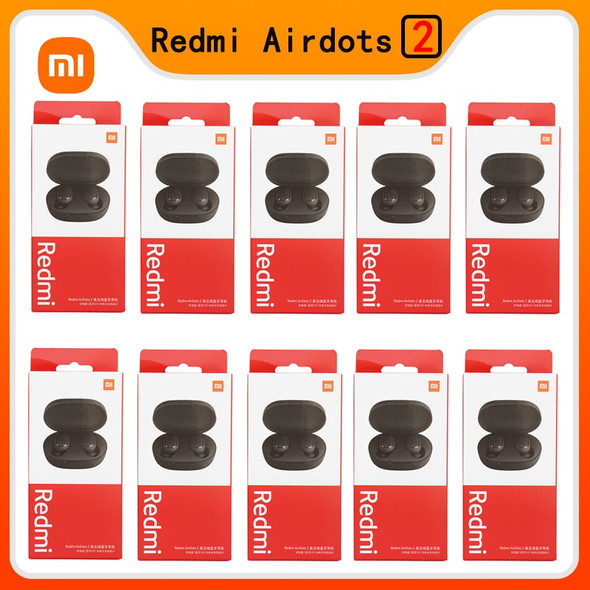 10 Pieces Wholesale Xiaomi Redmi Airdots 2 TWS Bluetooth Earphone Stereo bass Airdots S 5.0 headphones With Mic Handsfree Earbud 10 Pieces Wholesale Xiaomi Redmi Airdots 2 TWS Bluetooth Earphone Stereo bass Airdots S 5.0 headphones With Mic Handsfree Earbud