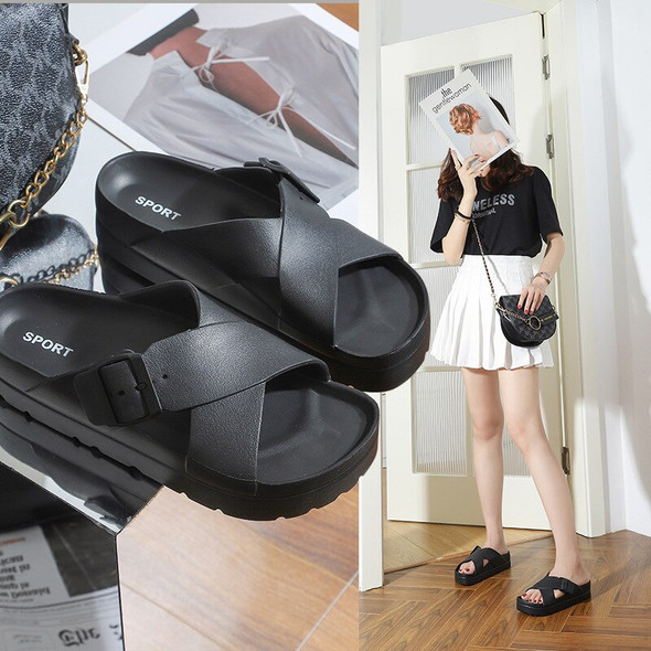 2023 New EVA Platform Slippers Summer Beach Eva Soft Sole Slide 2023 New EVA Platform Slippers Summer Beach Eva Soft Sole Slide