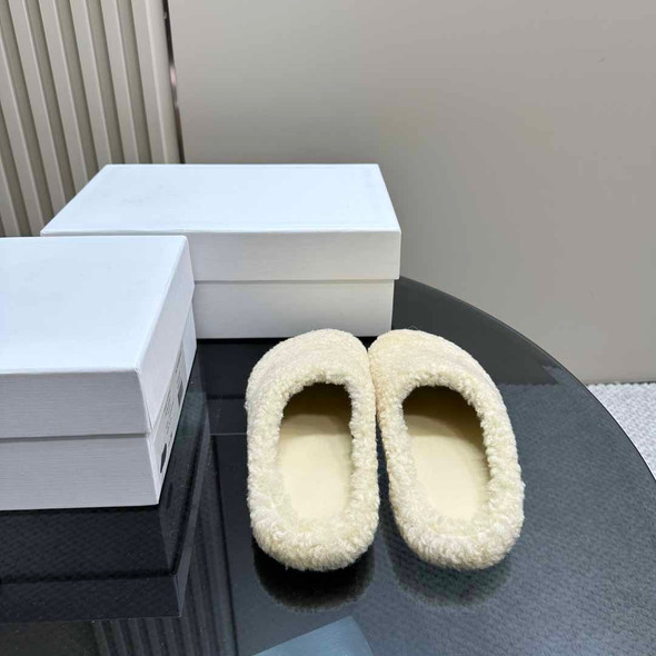 Winter Warm Women Slippers Wool Women Shoes Concise Genuine Leather Winter Warm Women Slippers Wool Women Shoes Concise Genuine Leather