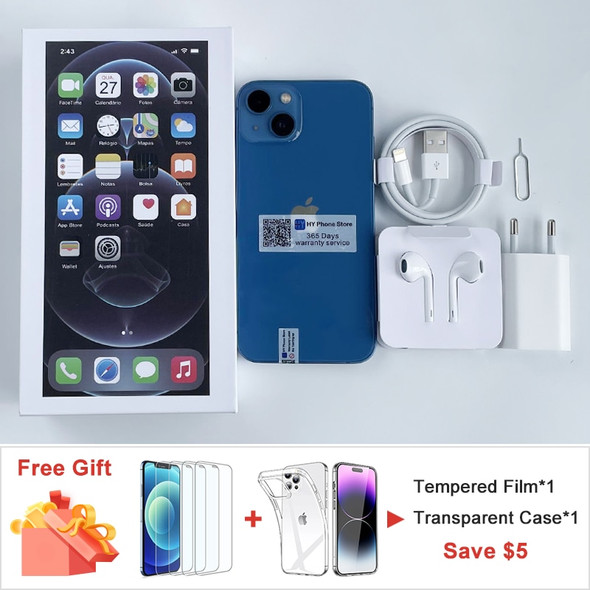 Apple iPhone 13 128GB/256GB ROM Unlocked 5G Smartphone A15 Bionic Chip Face ID 6.1" 2532 x 1170 OLED Screen 12MP Camera Apple iPhone 13 128GB/256GB ROM Unlocked 5G Smartphone A15 Bionic Chip Face ID 6.1" 2532 x 1170 OLED Screen 12MP Camera