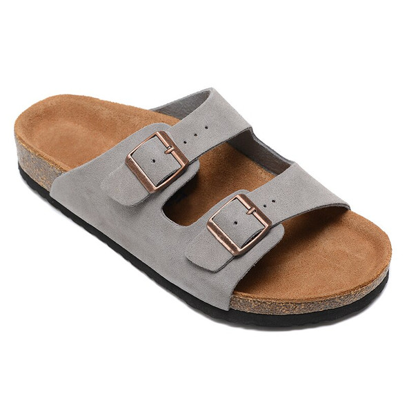 Men Arizona Style Sandals Women Casual Shoes Ladies Two Buckles Summer
