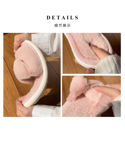 New Cartoon Cute Animal Women's Cotton Slippers 2023 Autumn and Winter New Cartoon Cute Animal Women's Cotton Slippers 2023 Autumn and Winter