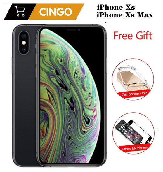 Original Unlocked iphone XS iphone  XS MAX  4G LTE 4G RAM 64gb/256gb ROM A12 Bionic Chip IOS12 iphonexs  2658mAh