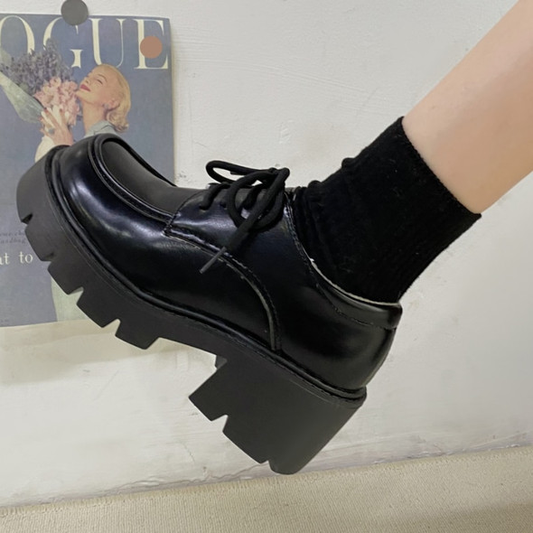 Black Mary Jane Platform Shoes | Black Mary Jane School Shoes - Shoes