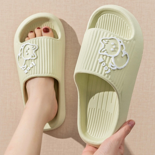 Spring Summer Girl Soft Shoes Slippers Indoor Mute Bathroom Woman Man