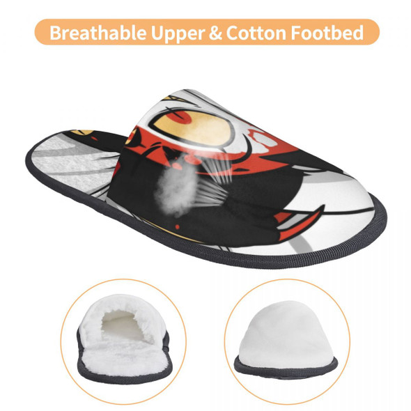 Helluva Animated Web Movie Soft Scuff With Memory Foam Slippers Women
