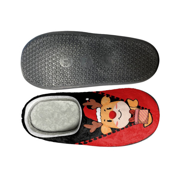 Christmas Design Women Casual Home Slippers Autumn Winter Warm Cotton