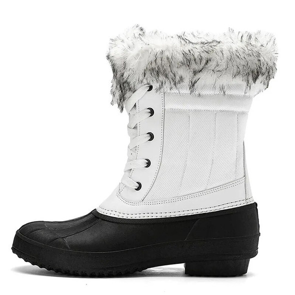 Women's high top Boots Winter Plus Size Anti slip Casual Snow Boots