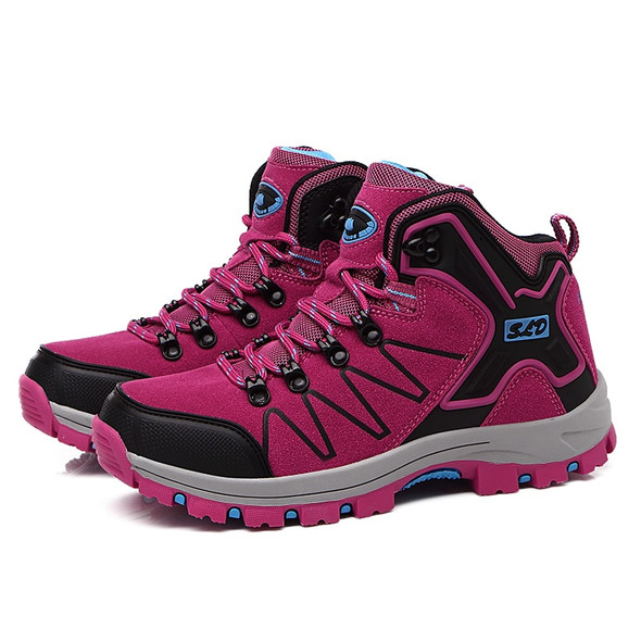 2023 New Women Boots Waterproof Hiking Shoes Female Snow Boots