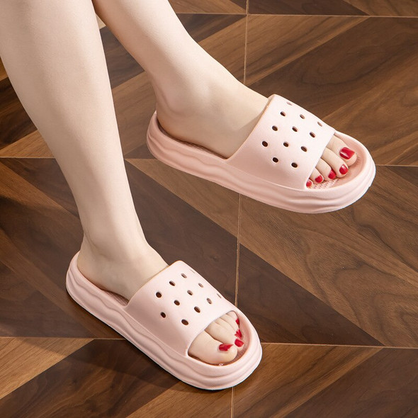 New Couple Slippers Summer Indoor and Outdoor Thick Sole Slippers with