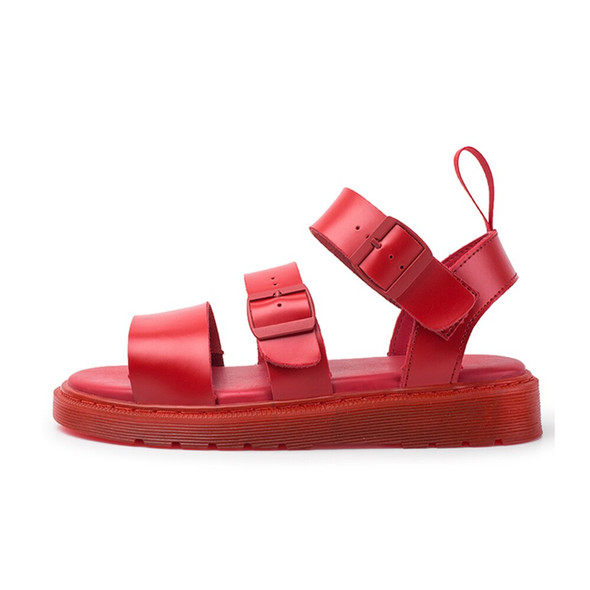 Summer Martin Sandals Women 2021 New Rome Buckle Open Toe Beach Shoes Summer Martin Sandals Women 2021 New Rome Buckle Open Toe Beach Shoes