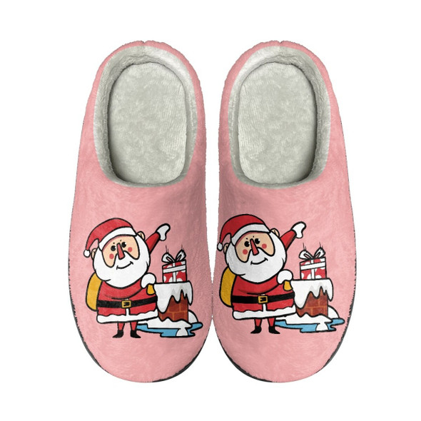 Dropshipping Winter Cotton Slippers Non Slip Floor Indoor Women's