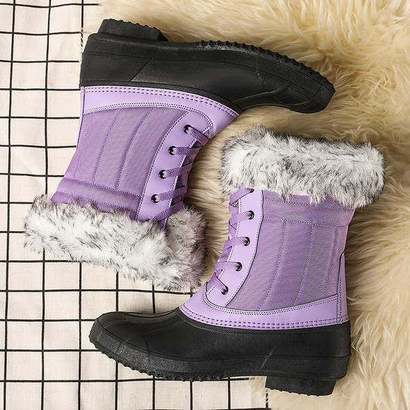 Winter Hot Sale Casual Snow Boots for Women Plush Warm Lined Female