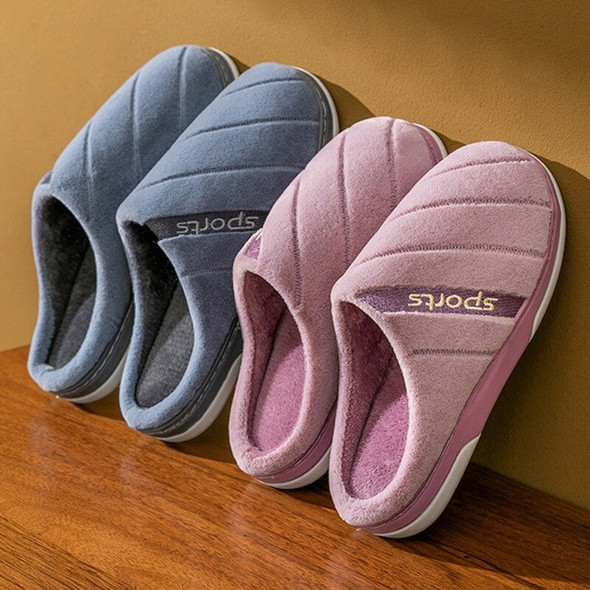 2024 Autumn Winter Footwear Women Men Flat Slippers Indoor Home Non