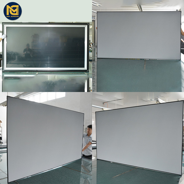 MGF Ambient Light Rejection 120inch movie projection screen ust projector screen