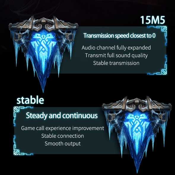 MD128 low latency headphone hi-fi wireless noise cancelling earphone