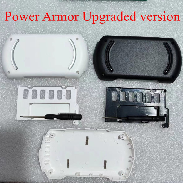 Double of Play Time PSP GO Battery Pack Attachment Enhanced back cover PSP GO uses PSV1000 batteries PSP GO Power Armor Updated