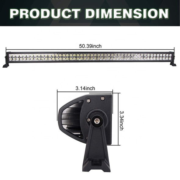 Wholesale 288w 50inch Led Light Bar trucks led light bar 4x4 for offroad car