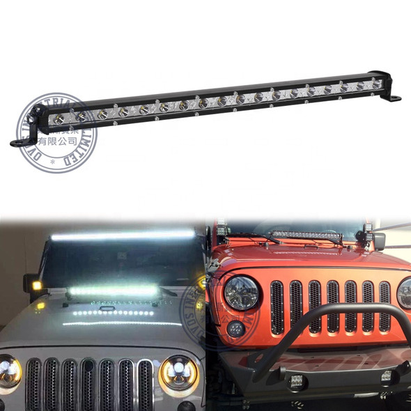 OVOVS Factory Price 54w Single Row LED Light Bar 19" for Trucks Offroad 4x4