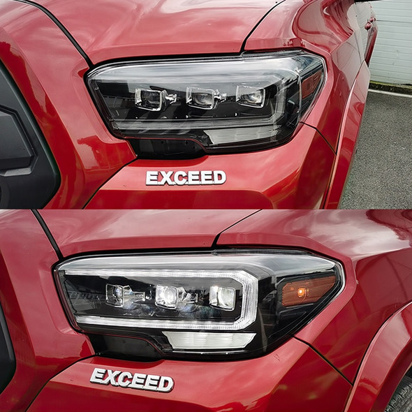 Archaic Led DRL car front lamp For tacoma  with three projectors