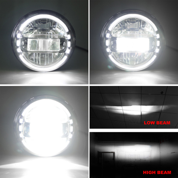 DOT KING KONG 7" LED Headlights for Land Rover Defender 110 90