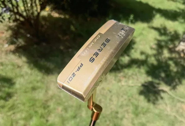 HONMA Beres PP201 gold Golf Putter 32.33.34.35.36Inch Clubs Putter With head cover Steel Golf Shaft