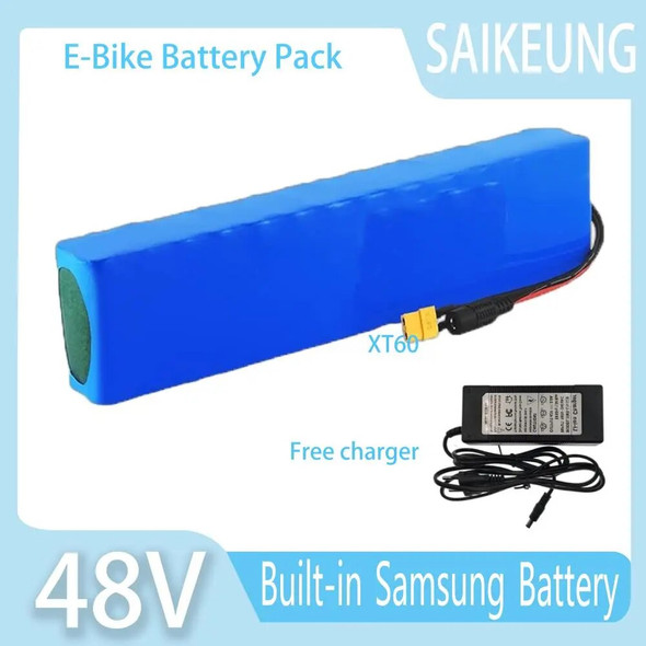 Titanium Frame Electric Bike Bateria Para 12ah 50ah 2000w Litio 48v lithium battery 20ah 1000w Akku 15ah 30ah 40ah 1500w