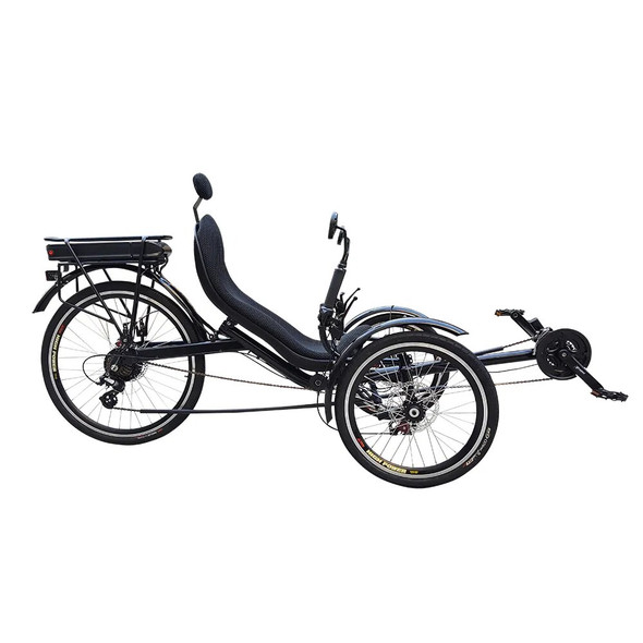 250watt 36V 12Ah Electric Tadpole Recumbent Tricycle