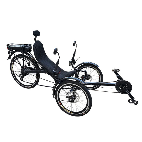 250watt 36V 12Ah Electric Tadpole Recumbent Tricycle