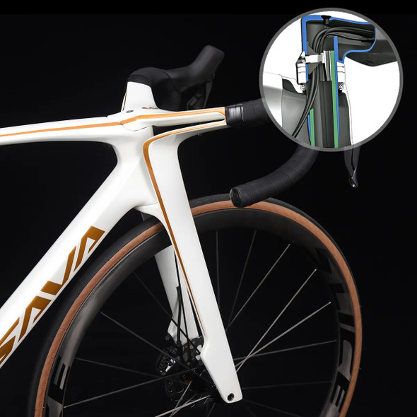 Sava Dreamer all carbon fiber road bike electric transformer 24-speed oil pressure disc brake turns into an adult racing bike