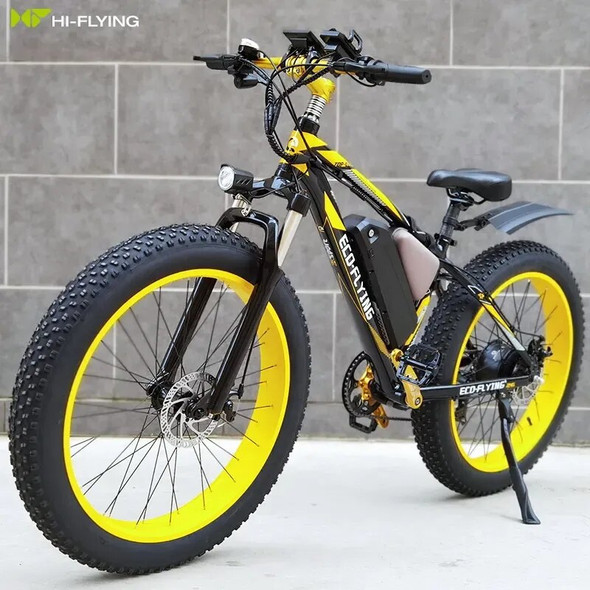 European warehouse 2000W motor, 48V23AH battery, 26 inch fat tires, 50KM/H, 21 speed adult mountain off-road electric bicycle