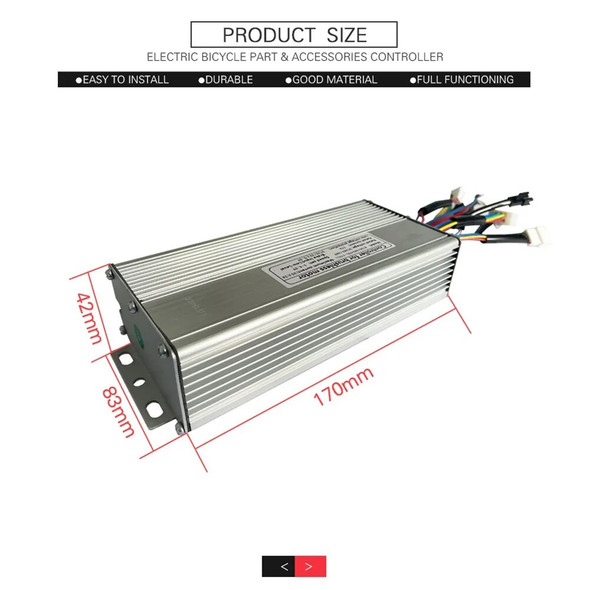 36V48V1000W Electric Bike Brushless Motor Controller with KT LCD7C Display Electric Bicycle Scooter E-Bike Lights 36V48V1000W Electric Bike Brushless Motor Controller with KT LCD7C Display Electric Bicycle Scooter E-Bike Lights