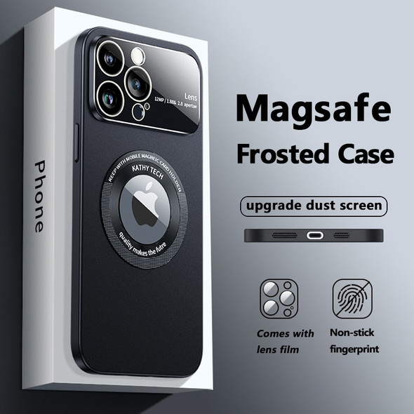 Luxury For Magsafe Case For iPhone 14 13 12 11 Pro Max Plus Magnetic Frosted Lens Protection Transparent Bumper Cases Cover Luxury For Magsafe Case For iPhone 14 13 12 11 Pro Max Plus Magnetic Frosted Lens Protection Transparent Bumper Cases Cover