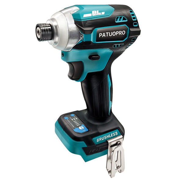 Cordless Brushless Impact Driver Kit Electric Screwdriver 4-Speed 1/4-Inch Hex 3-LED Light for Makita 18v Battery(No Battery) Cordless Brushless Impact Driver Kit Electric Screwdriver 4-Speed 1/4-Inch Hex 3-LED Light for Makita 18v Battery(No Battery)