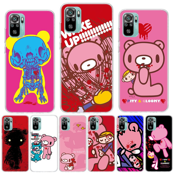 Gloomy Bear Silicon Call Phone Case For Xiaomi Redmi 10 10C 12 12C 9 9C 9A 10A 9T 8A 7A 6A 8 7 6 Pro 10X K40 K30 K20 S2