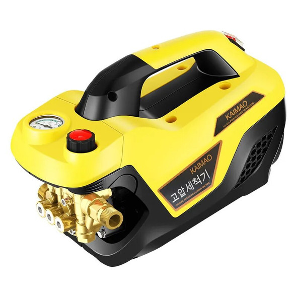 Adjustable Pressure Household Car Washing Machine 220V Small Automatic Induction Water Gun High Pressure Cleaning Tool Equipment