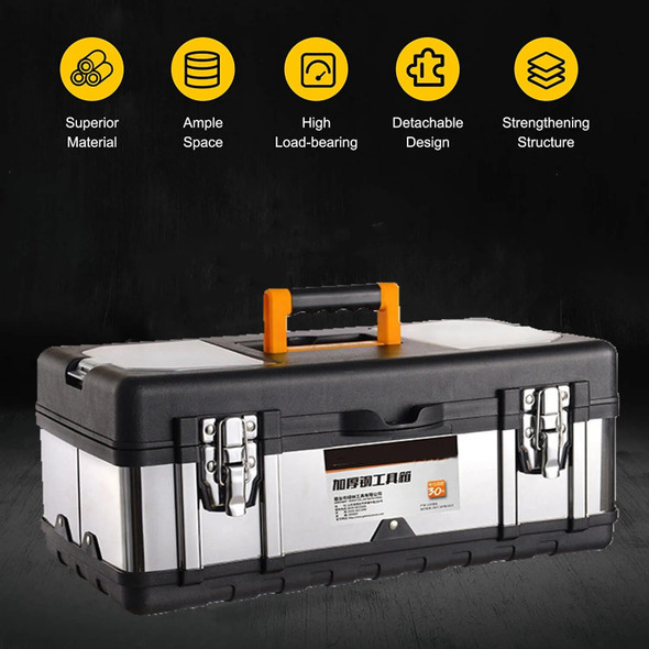 Suitcase Tools Box Professional Storage Plastic Waterproof For Garage Aluminum Toolbox Industrial Grade Multif Outdoor Tool Case