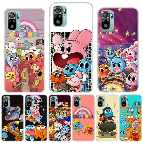The Amazing World Gumball Silicon Call Phone Case For Xiaomi Redmi 10 10C 12 12C 9 9C 9A 10A 9T 8A 7A 6A 8 7 6 Pro 10X K40 K30