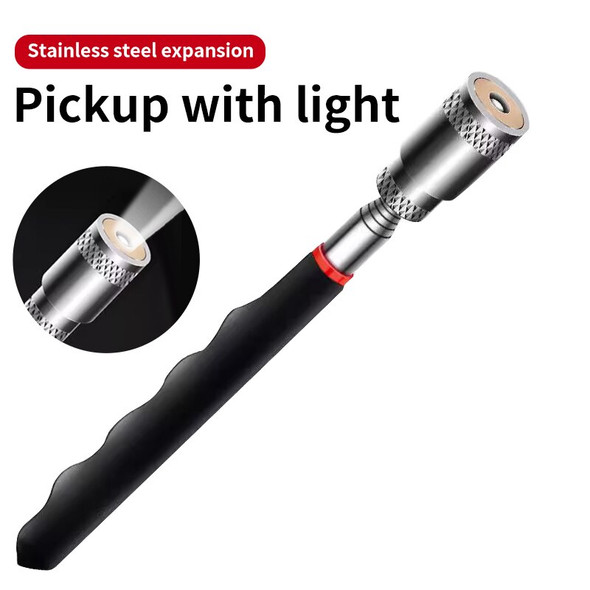 Telescopic Pickup Magnetic Iron Rod Household Automotive Repair And Inspection Tool Strong Magnetic Metal Screw Suction Rod